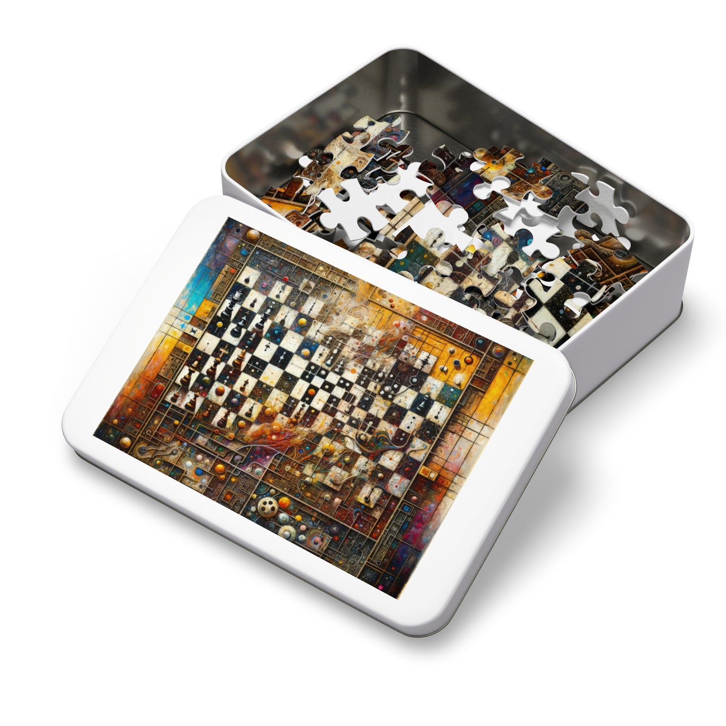 Cosmic Chess Integration Jigsaw Puzzle (30, 110, 252, 500,1000-Piece)