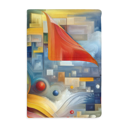 Coexistence Harmony Code Velveteen Microfiber Blanket (Two-sided print)