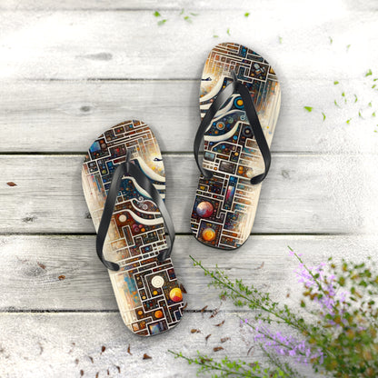 Syncing Silicon Spirituality Flip Flops