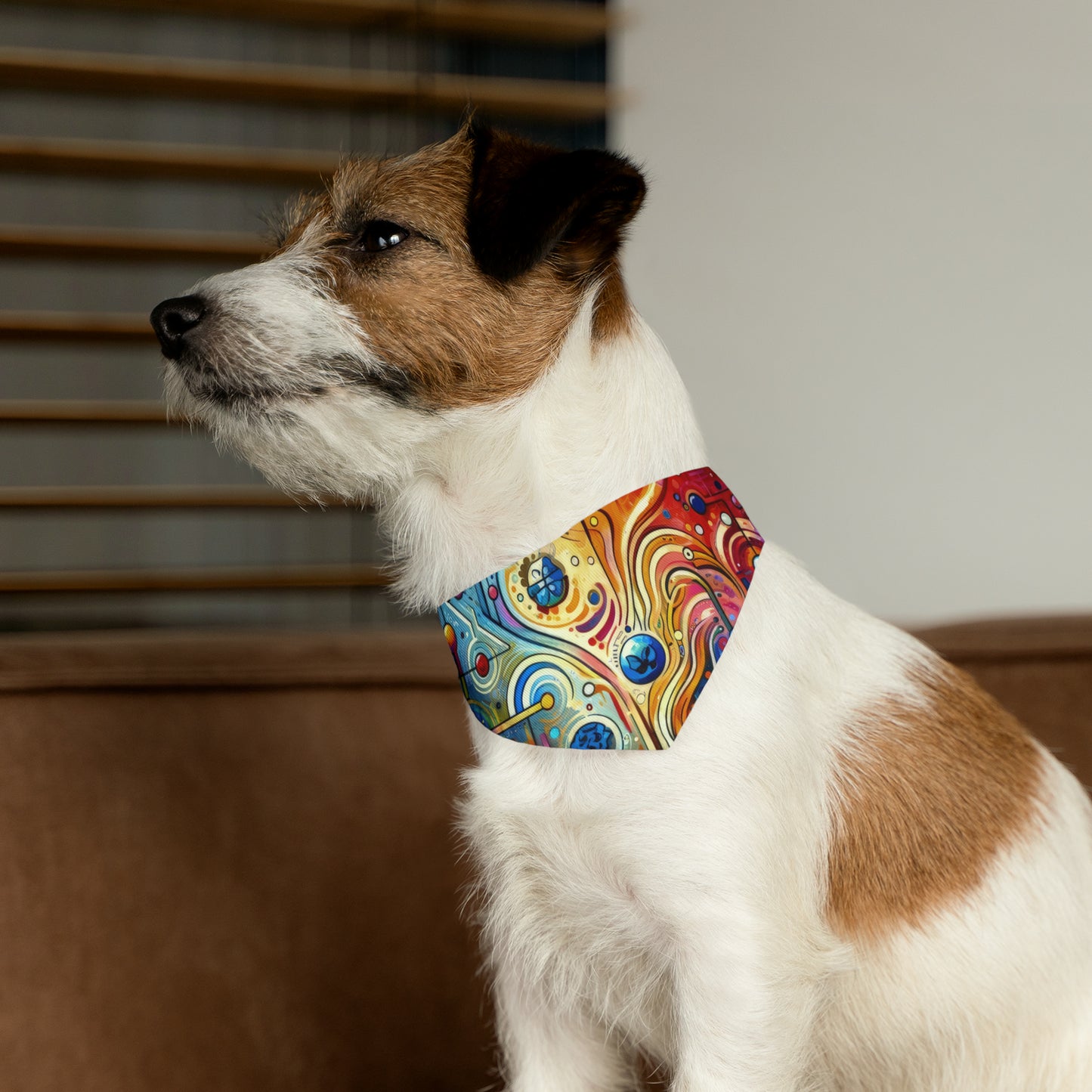 Supportive Divided Empathy Pet Bandana Collar