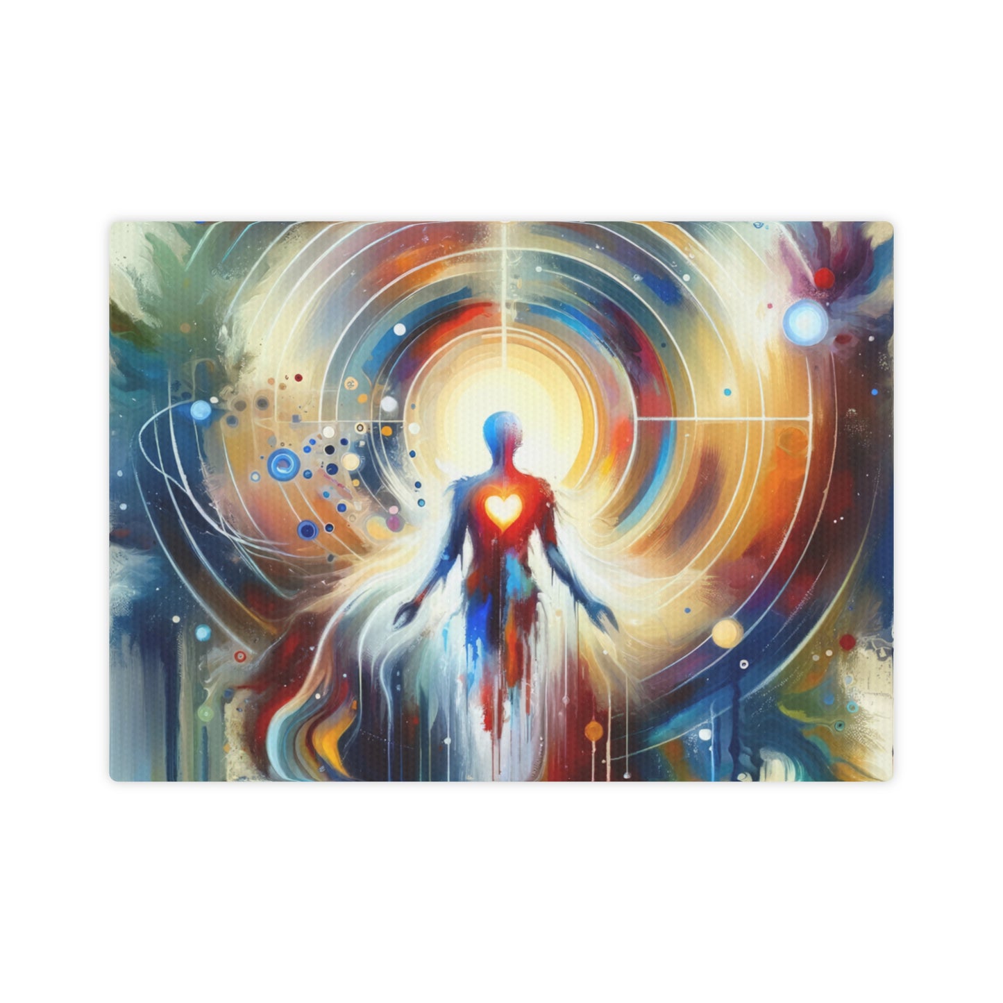 Unified Heart Awakening Canvas Photo Tile