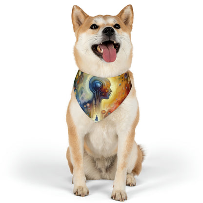 Reflective Oneness Healing Pet Bandana Collar
