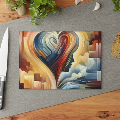 Heartfelt Lexicon Unity Glass Cutting Board