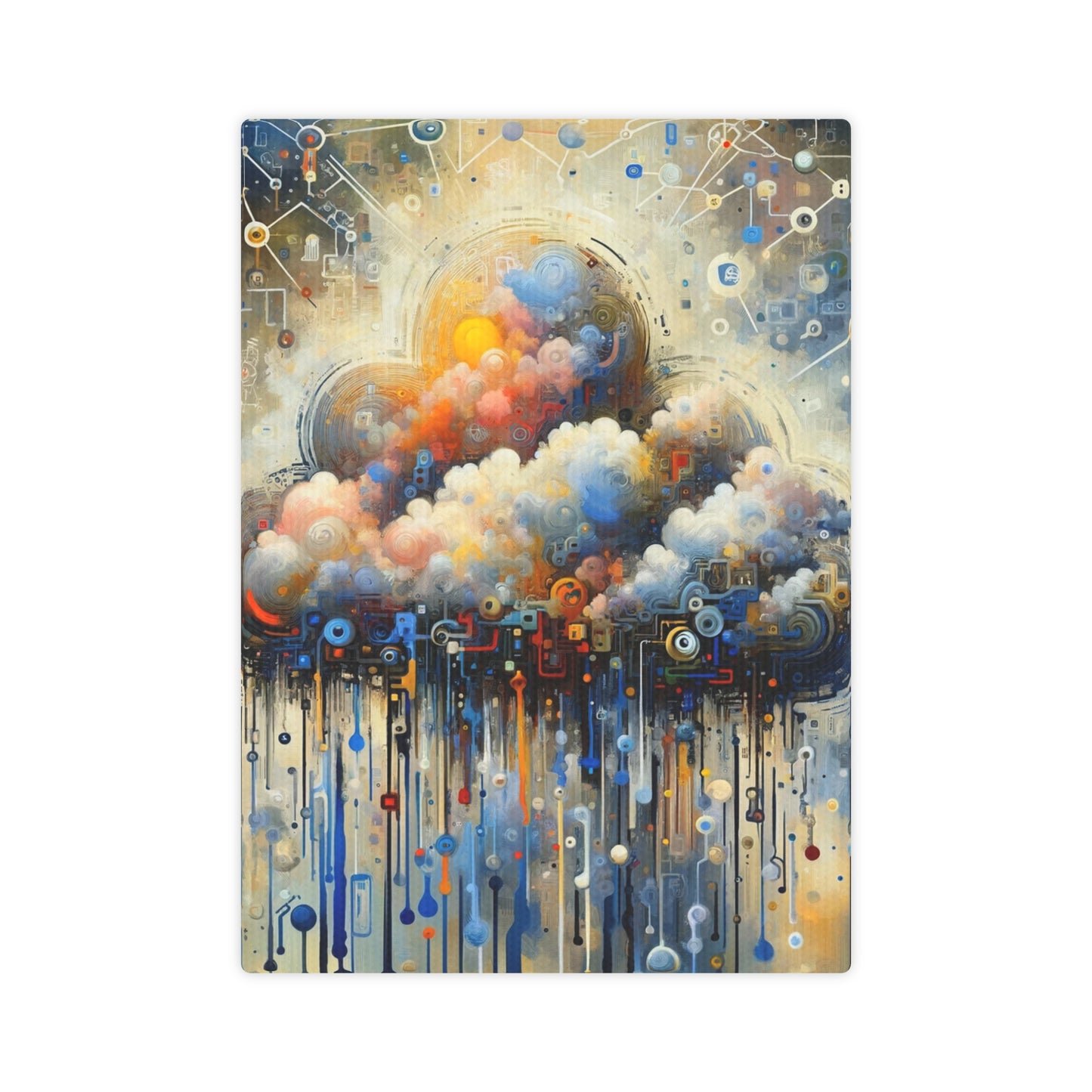 Cloud Community Crafting Canvas Photo Tile