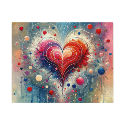 Emotional Physics Heart Jigsaw Puzzle (30, 110, 252, 500,1000-Piece)