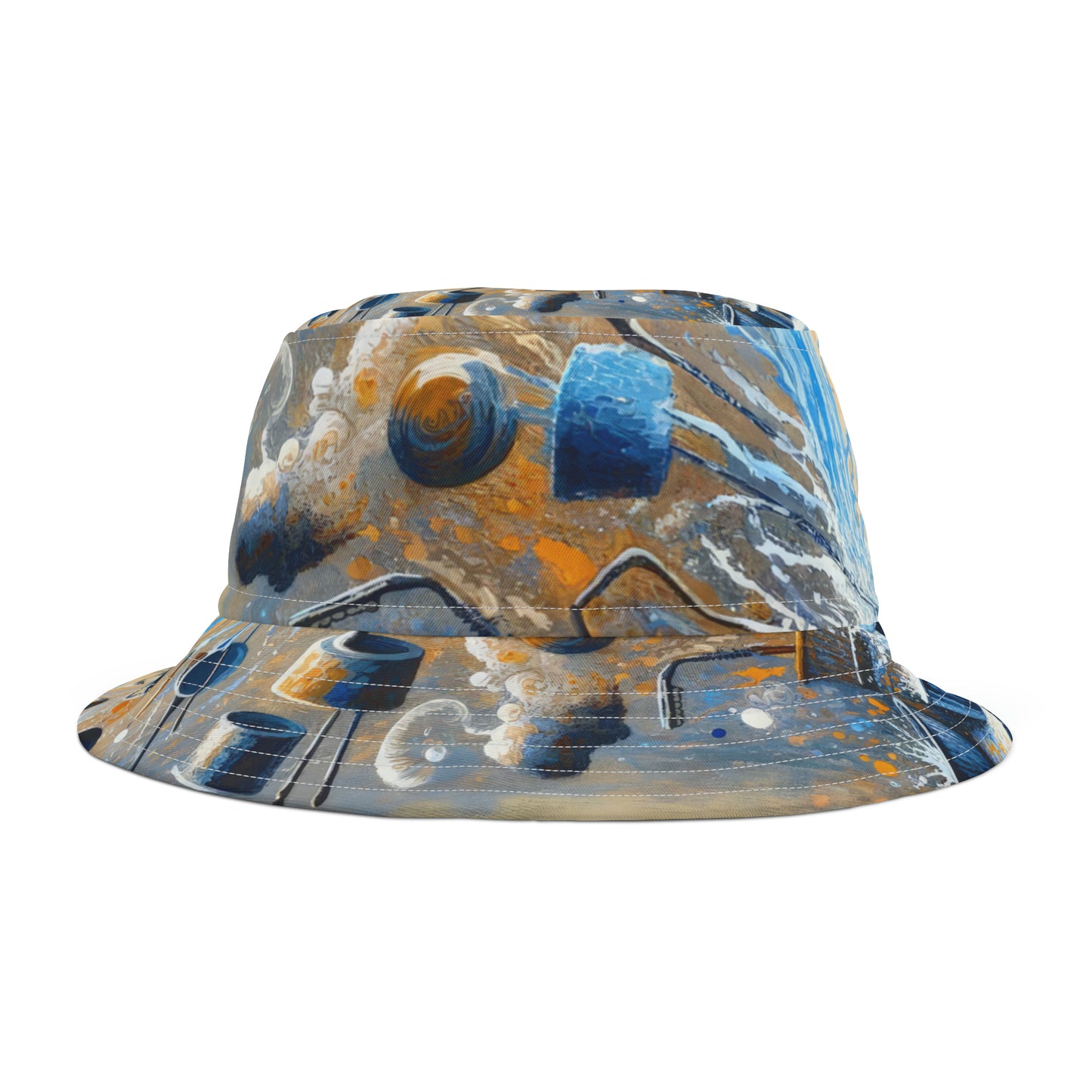 Meditative Kinetic Tachism Bucket Hat (AOP)