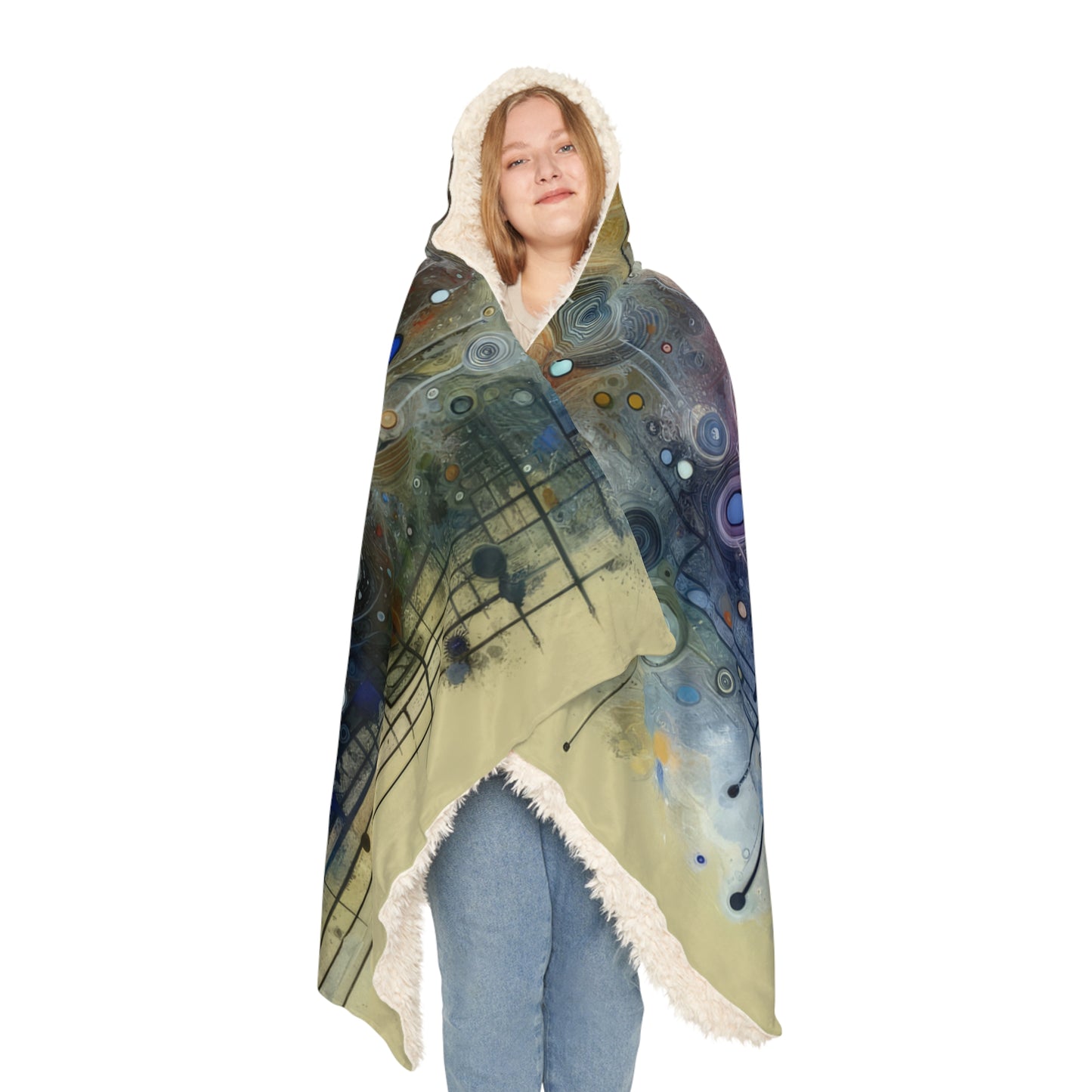 Awakenings Interconnectedness Tachism Snuggle Blanket