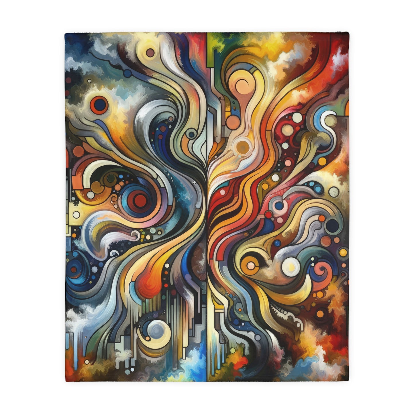 Tapestry Truths Diversity Velveteen Microfiber Blanket (Two-sided print)