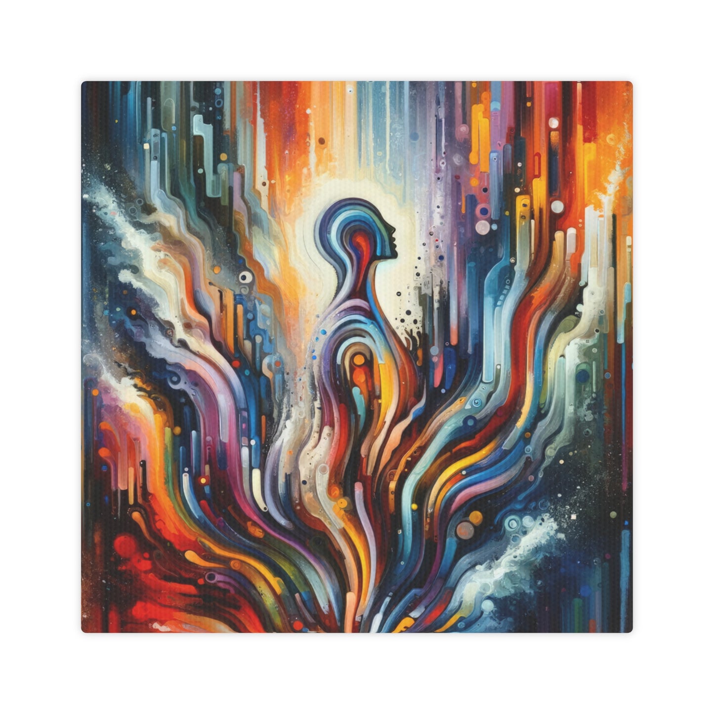 Threshold Collective Consciousness Canvas Photo Tile