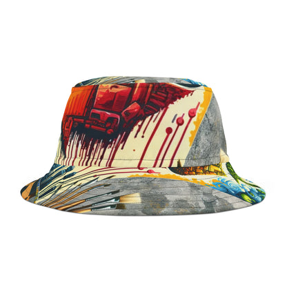 Upcycling Lifecycle Artistry Bucket Hat (AOP)