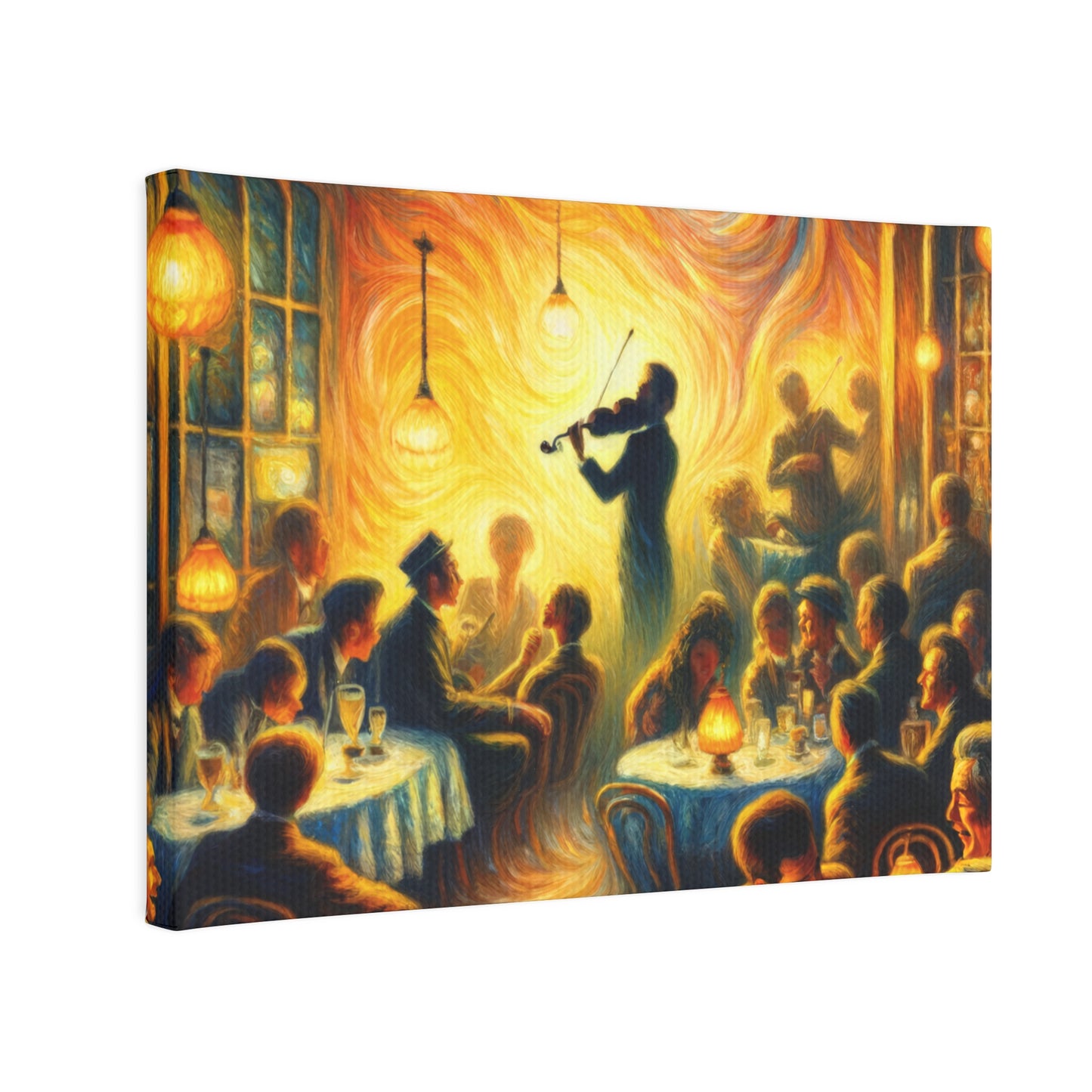 Bistro Emotive Entry Canvas Photo Tile