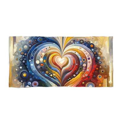 Harmonic Heart Essence Beach Towel