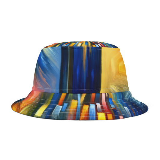 Connectivity Beacon Dichotomy Bucket Hat (AOP)