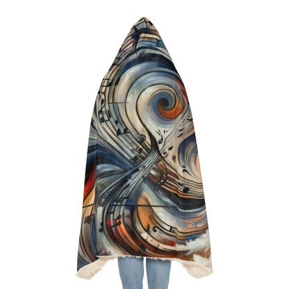 Symphonic Empathic Swirls Snuggle Blanket