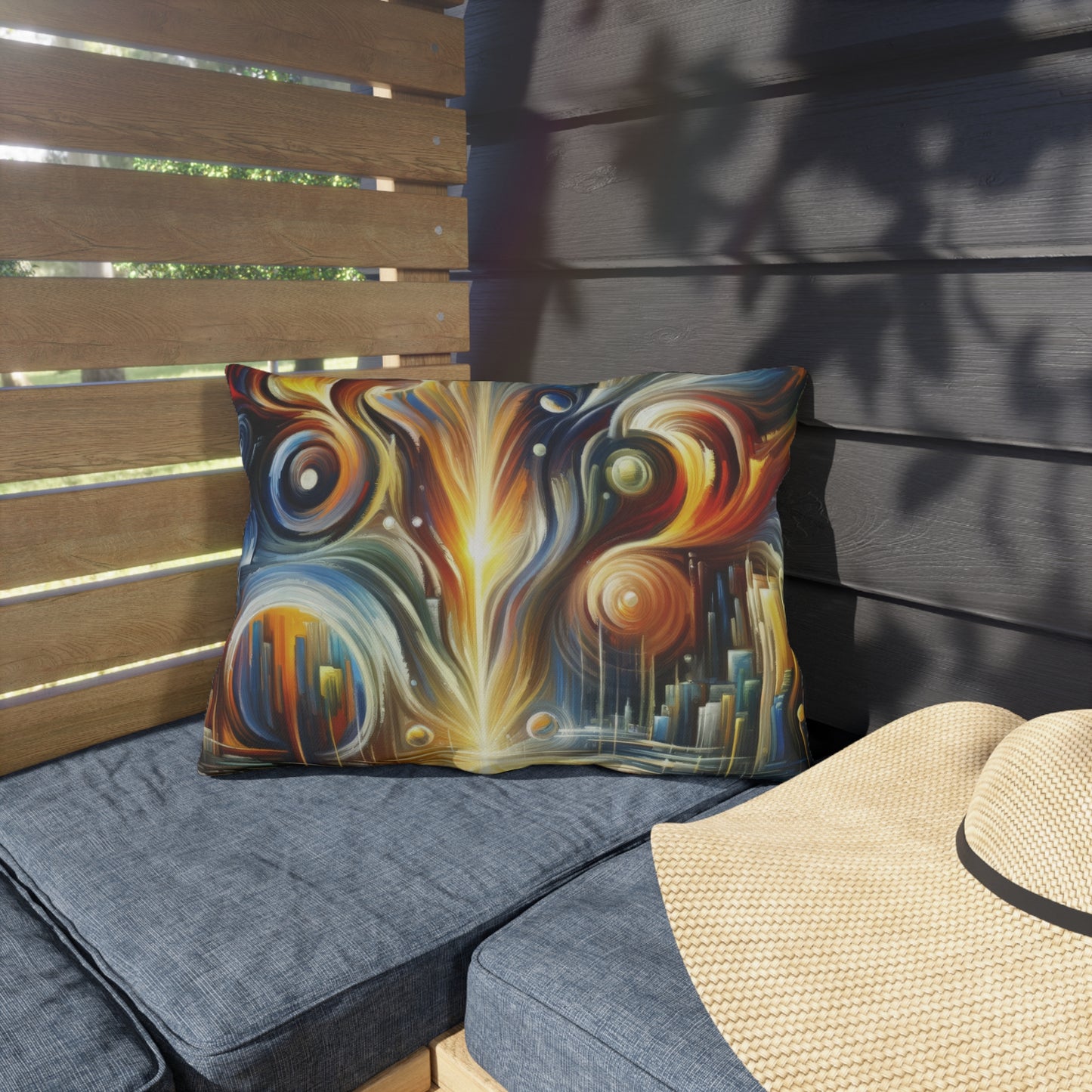 Sovereign Integral Transformation Outdoor Pillows