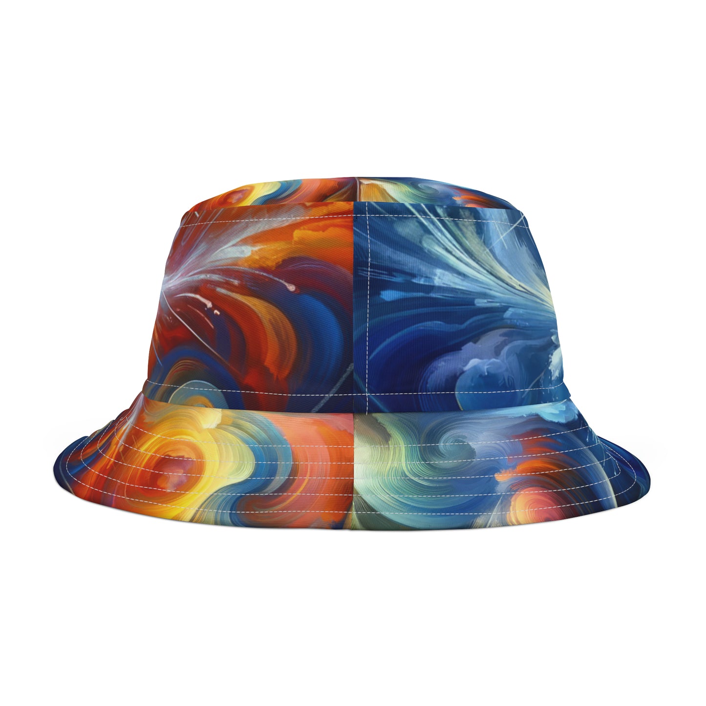 Techno Spiritual Synthesis Bucket Hat (AOP)