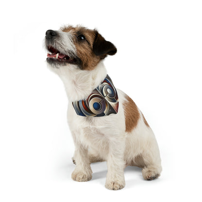 Wisdom Confluence Tachism Pet Bandana Collar