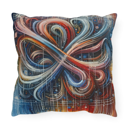 Humanity Tapestry Unification Outdoor Pillows