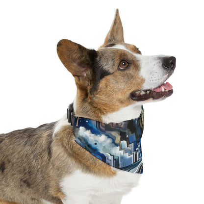 Digital Divide Navigation Pet Bandana Collar