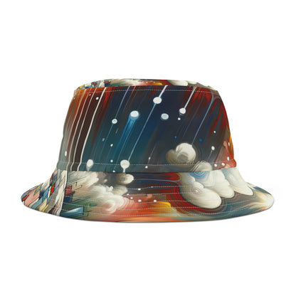 Grounding Silver Clouds Bucket Hat (AOP)