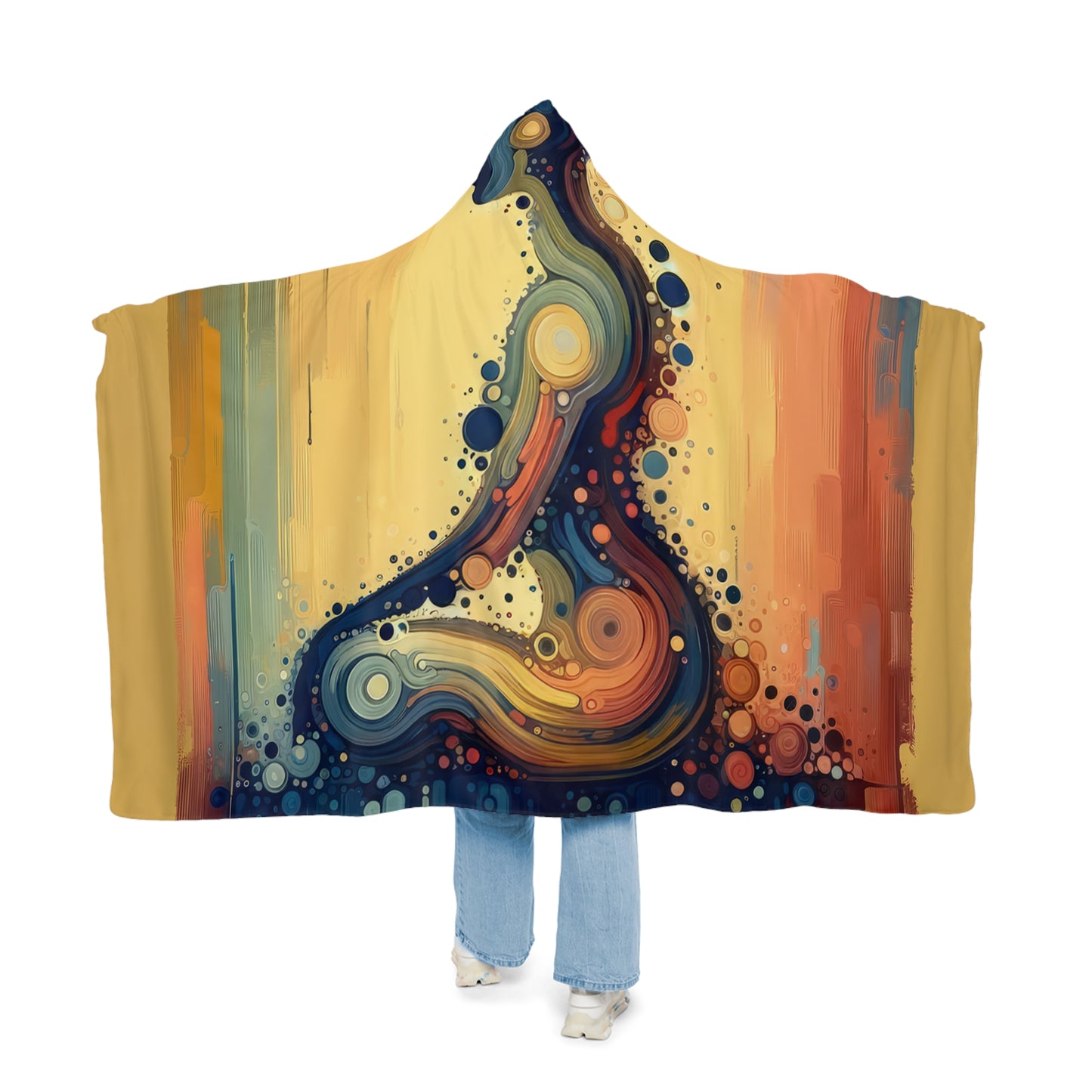 Patience Essence Tachism Snuggle Blanket