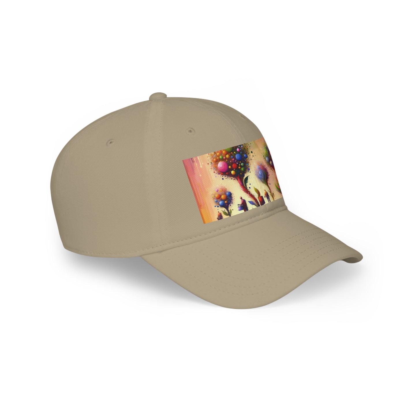 Vibrant Digital Arboriculture Low Profile Baseball Cap