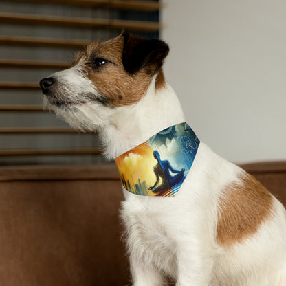 Digital Spiritual Journey Pet Bandana Collar