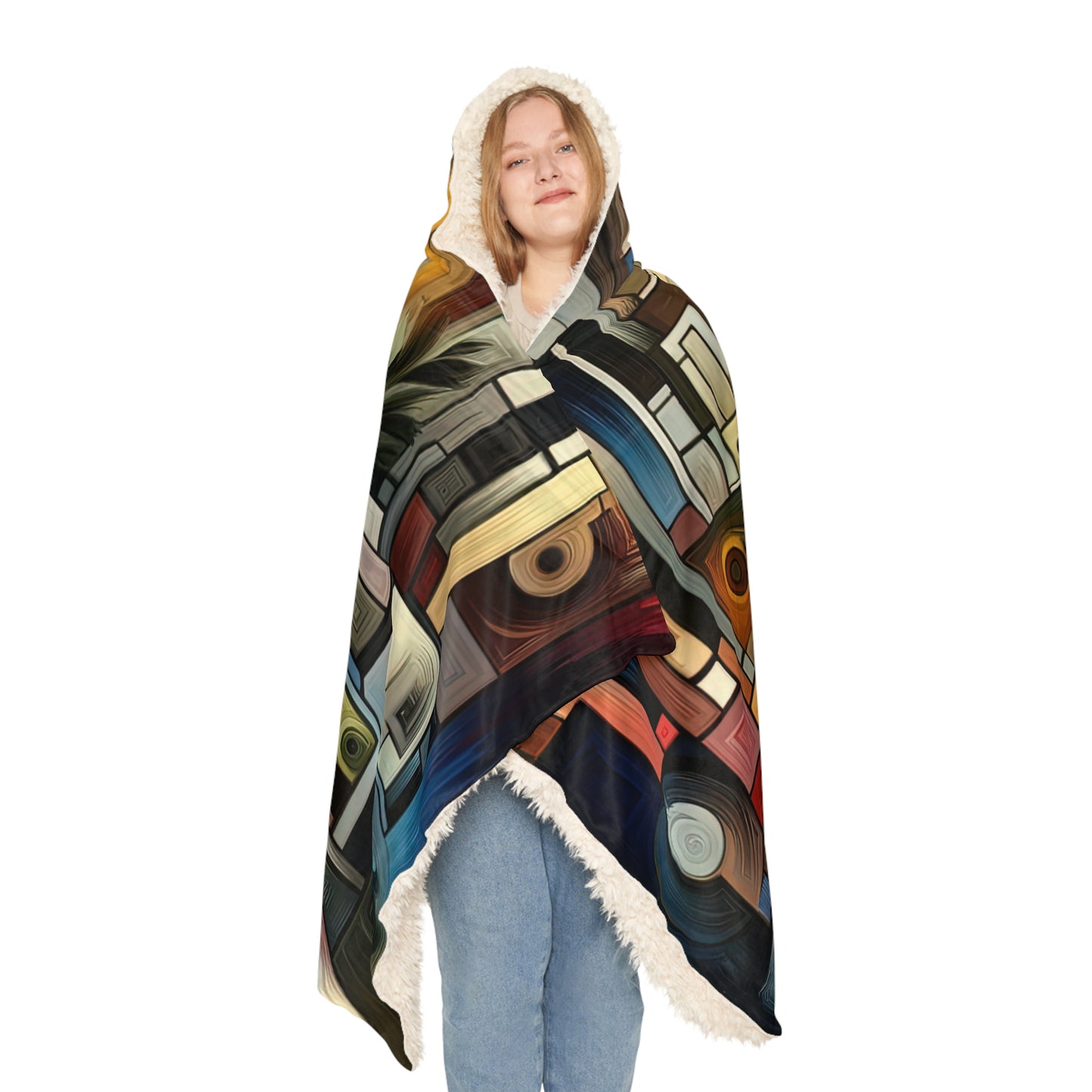 Relatable Journey Abstraction Snuggle Blanket