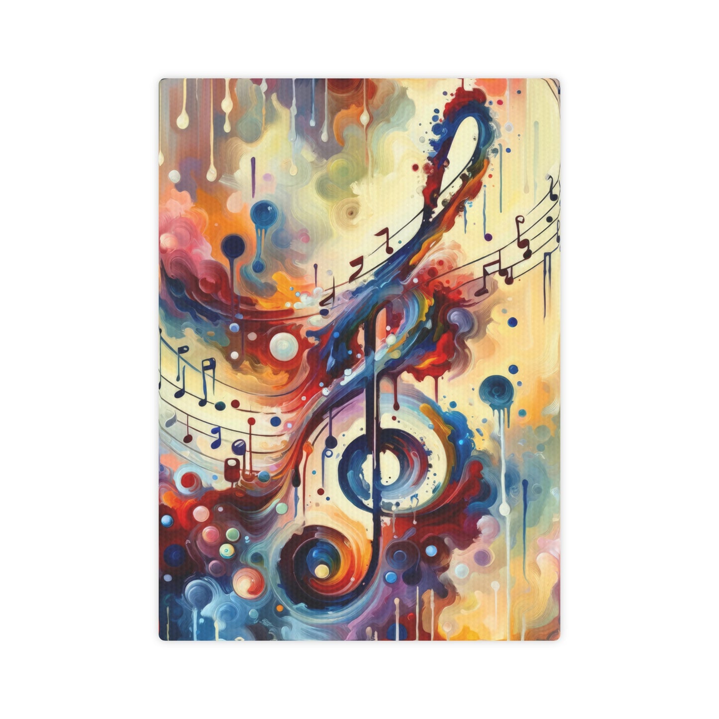 Harmonizing Melody Life Canvas Photo Tile