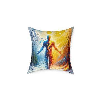 Invincible Summer Discovery Spun Polyester Pillow