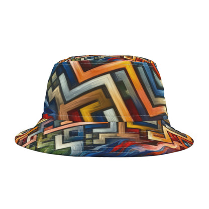 Labyrinthine Love Choices Bucket Hat (AOP)