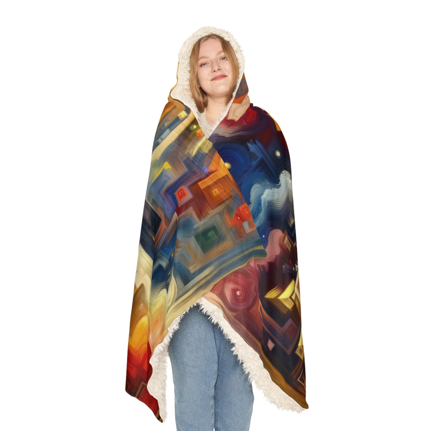 Abundant Resources Burst Snuggle Blanket