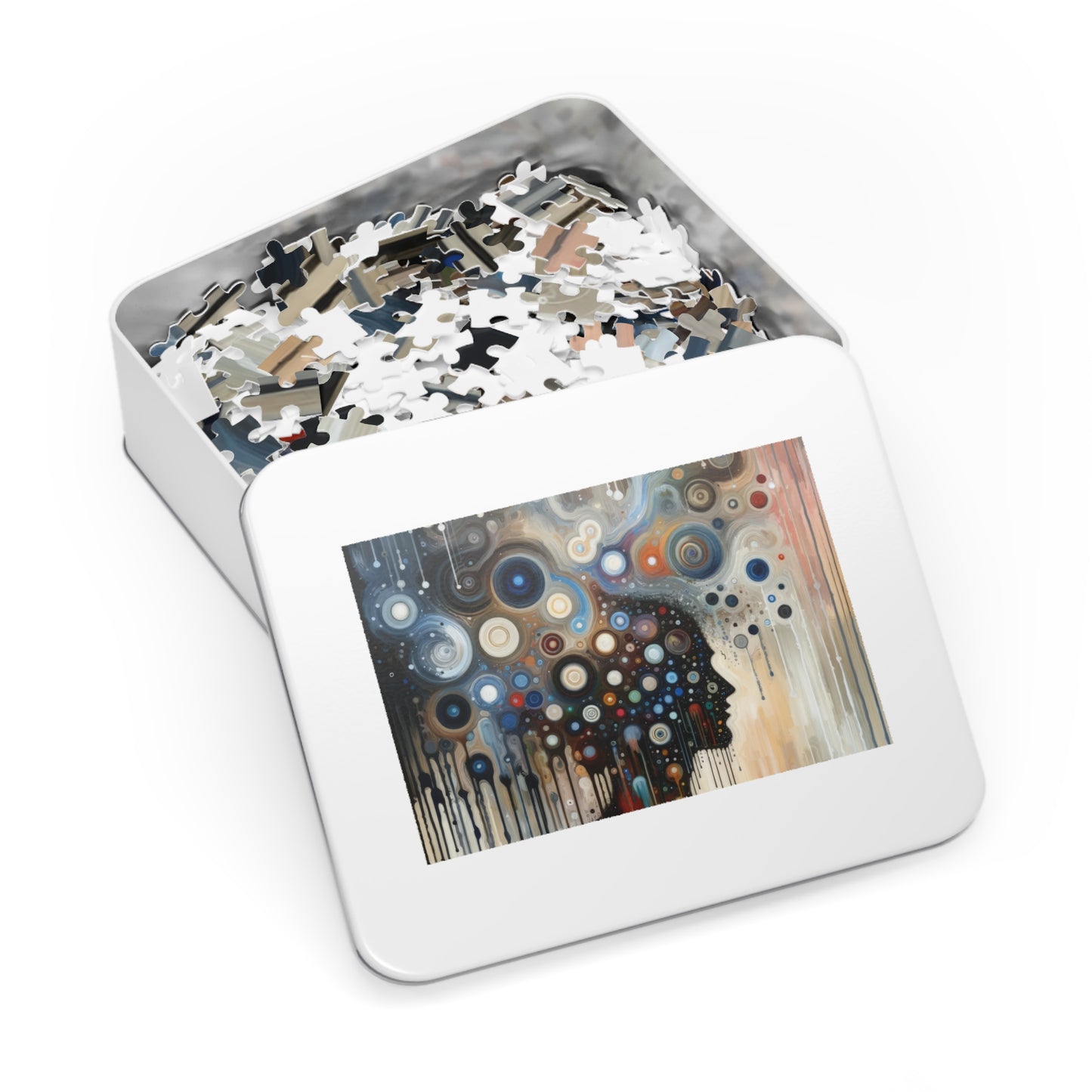 Universal Personal Tachism Jigsaw Puzzle (30, 110, 252, 500,1000-Piece)