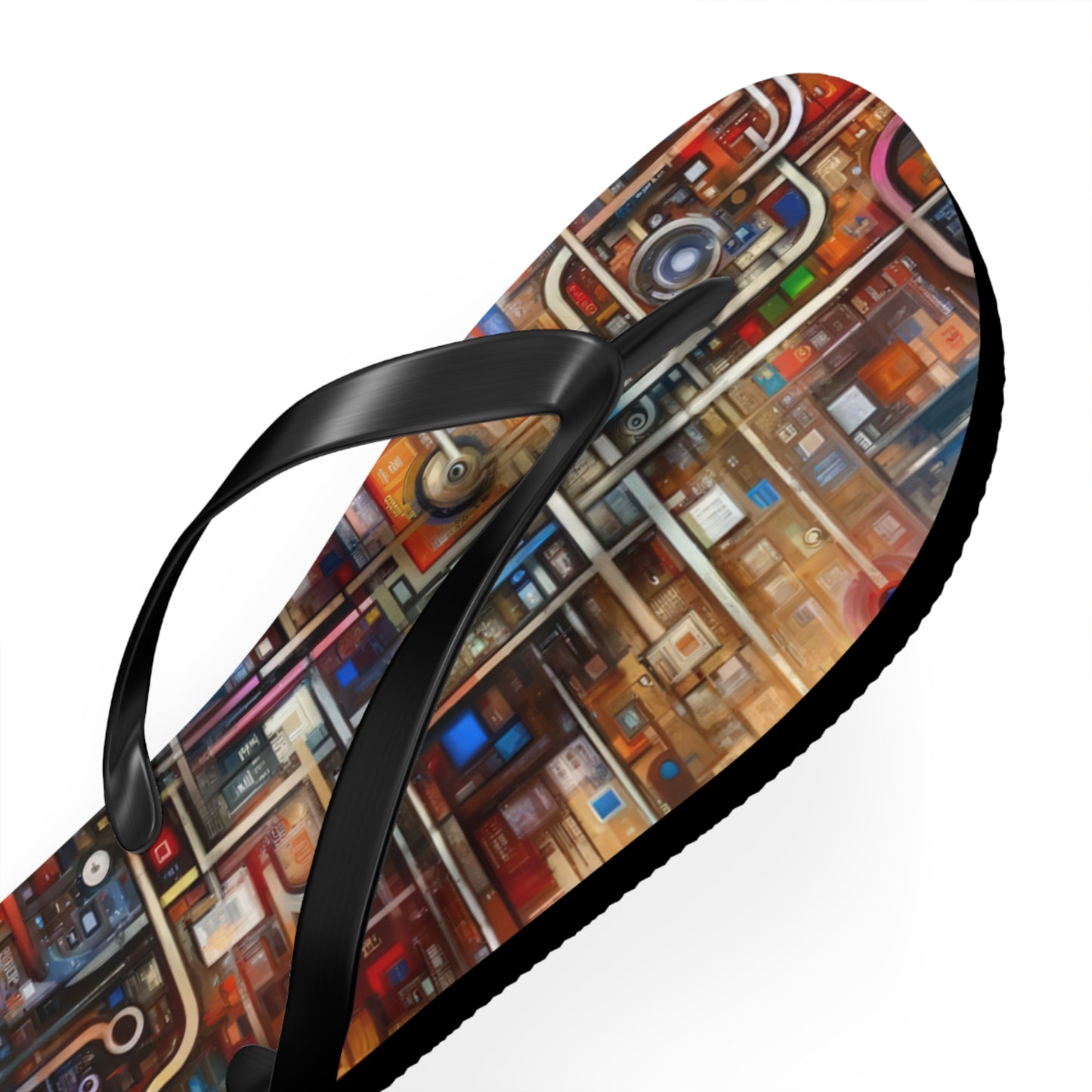 Grandest App Tapestry Flip Flops
