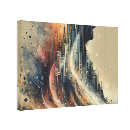 Enduring Echoes Resonance Canvas Photo Tile