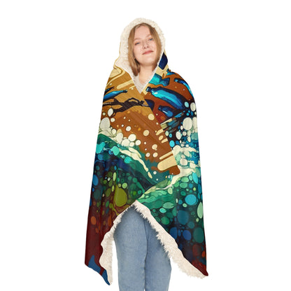 Oceanic Bottle Rescue Snuggle Blanket