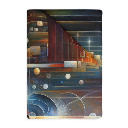 Tech Spirit Balance Velveteen Microfiber Blanket (Two-sided print)