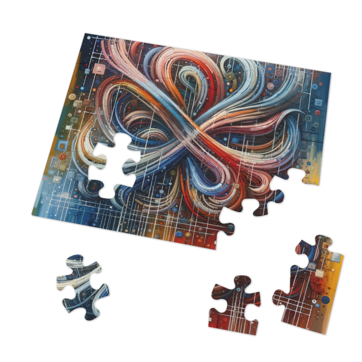 Humanity Tapestry Unification Jigsaw Puzzle (30, 110, 252, 500,1000-Piece)