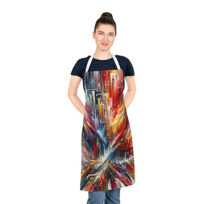 Digital Chaos Symphony Adult Apron (AOP)