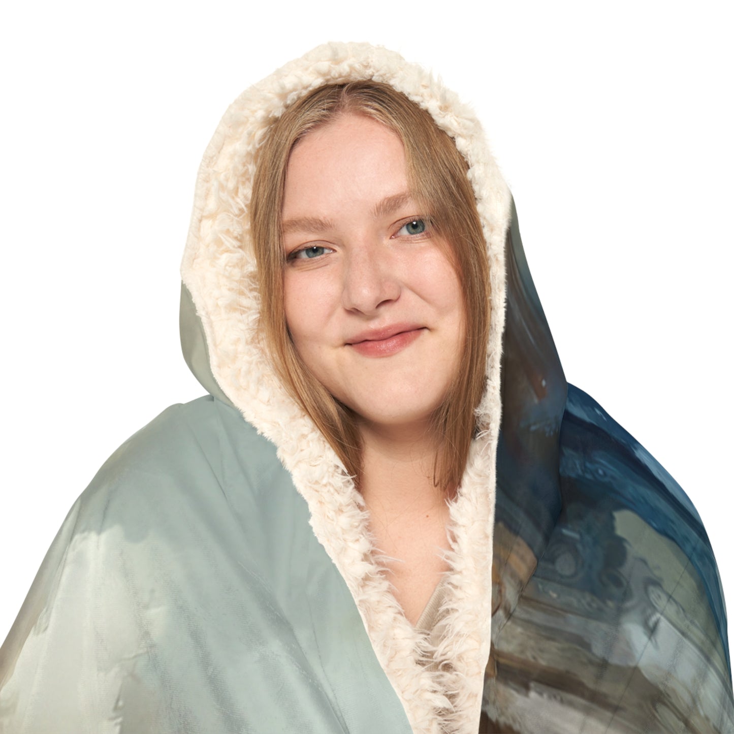 Inner Journey Abstract Snuggle Blanket