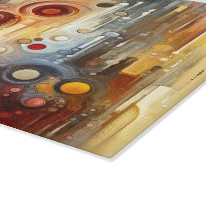 Tangible Touch Togetherness Glass Cutting Board