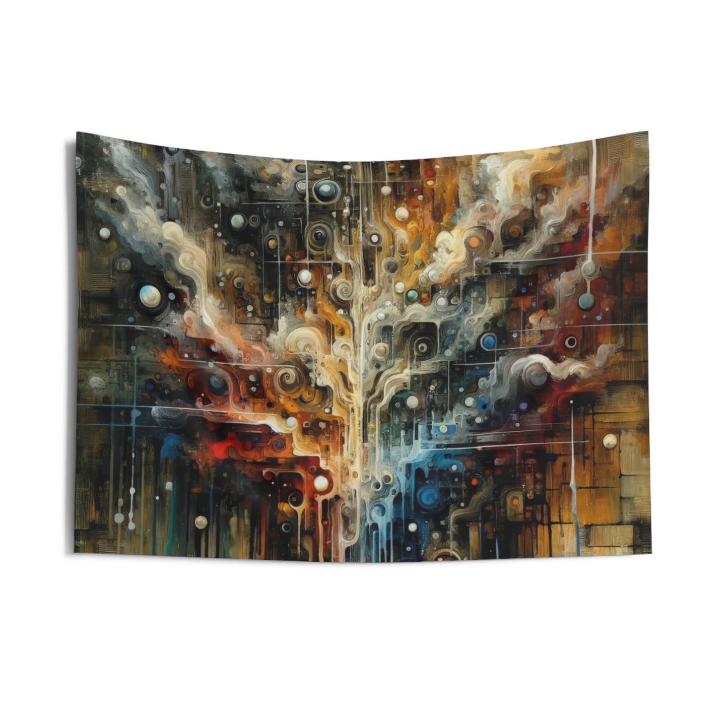 Integral Stewardship Abstract Indoor Wall Tapestries