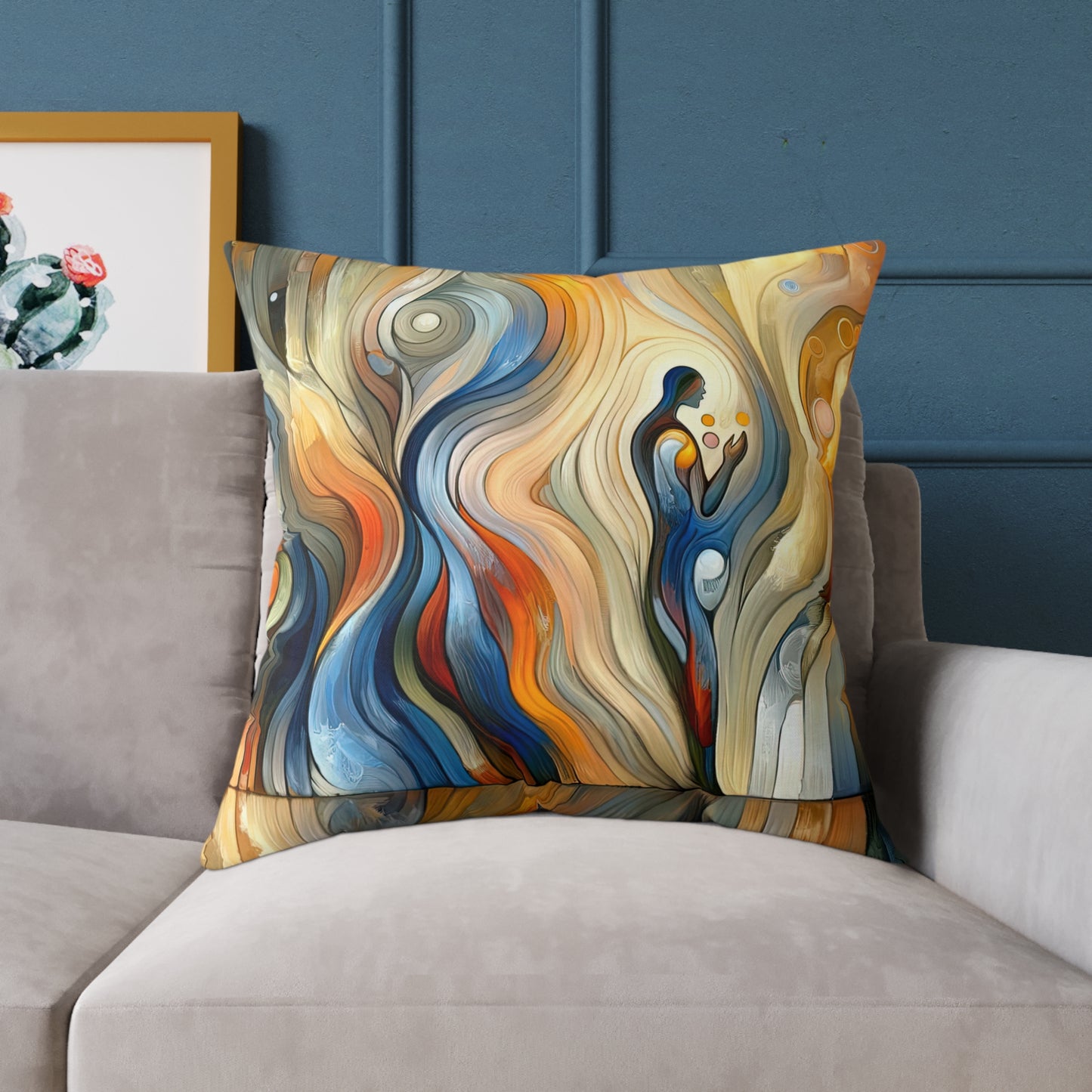 Self Embrace Benevolence Spun Polyester Pillow