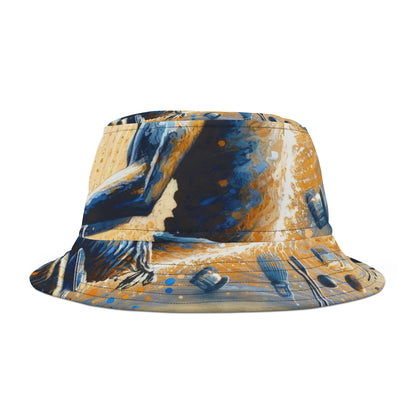 Meditative Kinetic Tachism Bucket Hat (AOP)