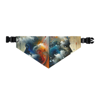 Connected Isolation Paradox Pet Bandana Collar