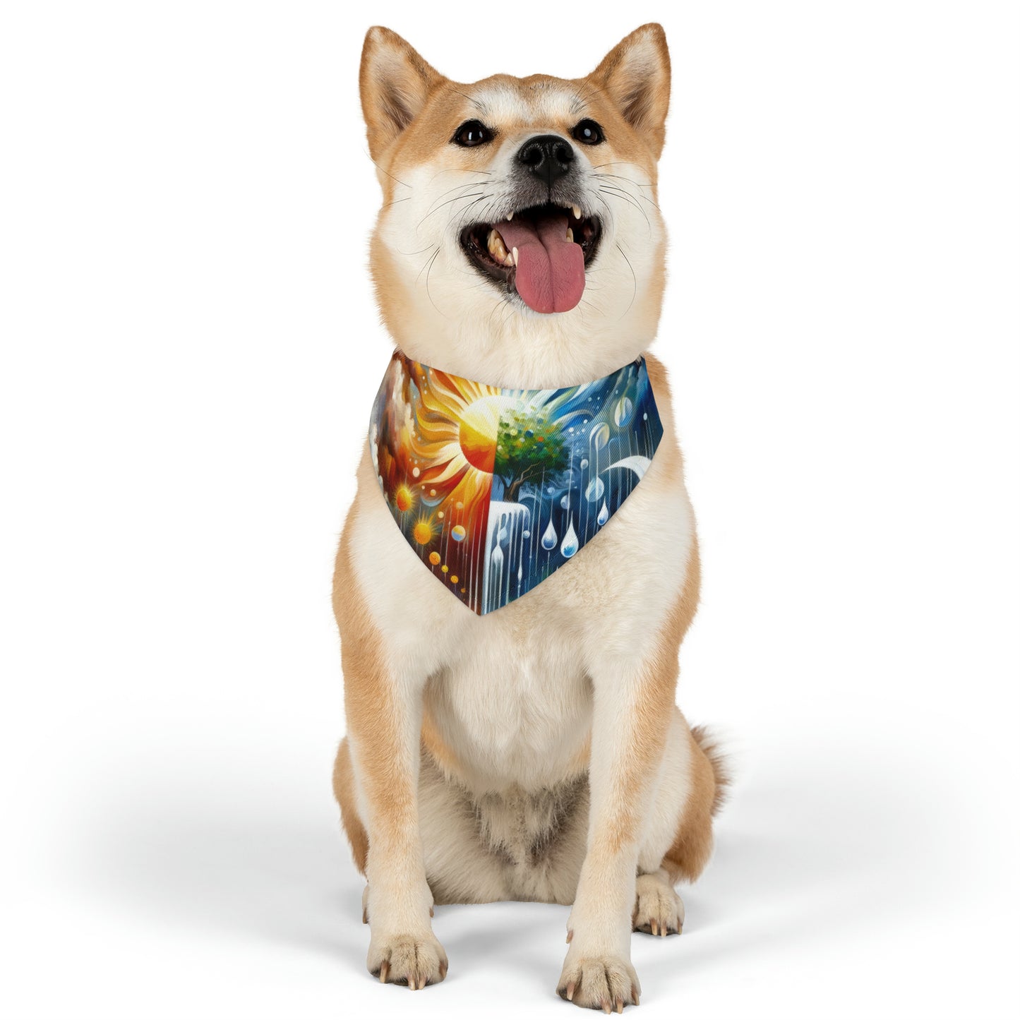 Sunshine Harvest Journey Pet Bandana Collar