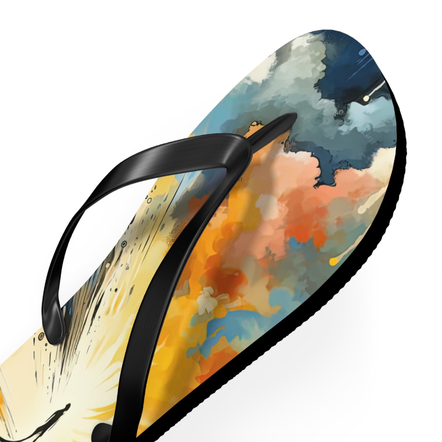 Intentional Awakening Reflection Flip Flops