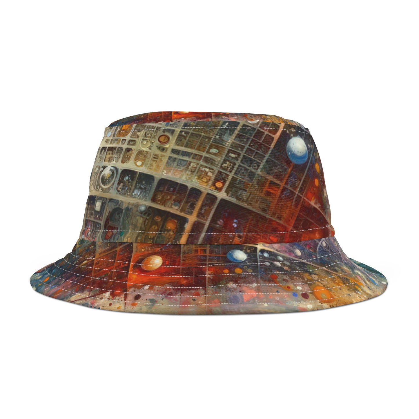 Integral Harmony Existence Bucket Hat (AOP)