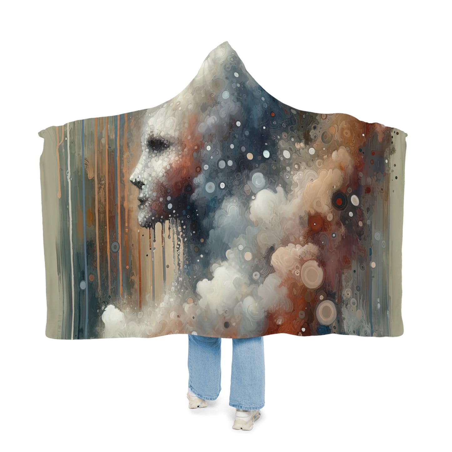 Ephemeral Hour Residue Snuggle Blanket