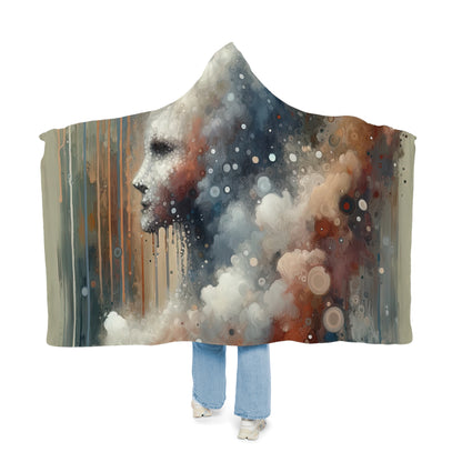 Ephemeral Hour Residue Snuggle Blanket